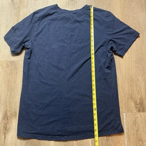 ON cloud Mens On T tee active‎ tops Short Sleeve T shirt Blue size XL - Picture 7 of 8